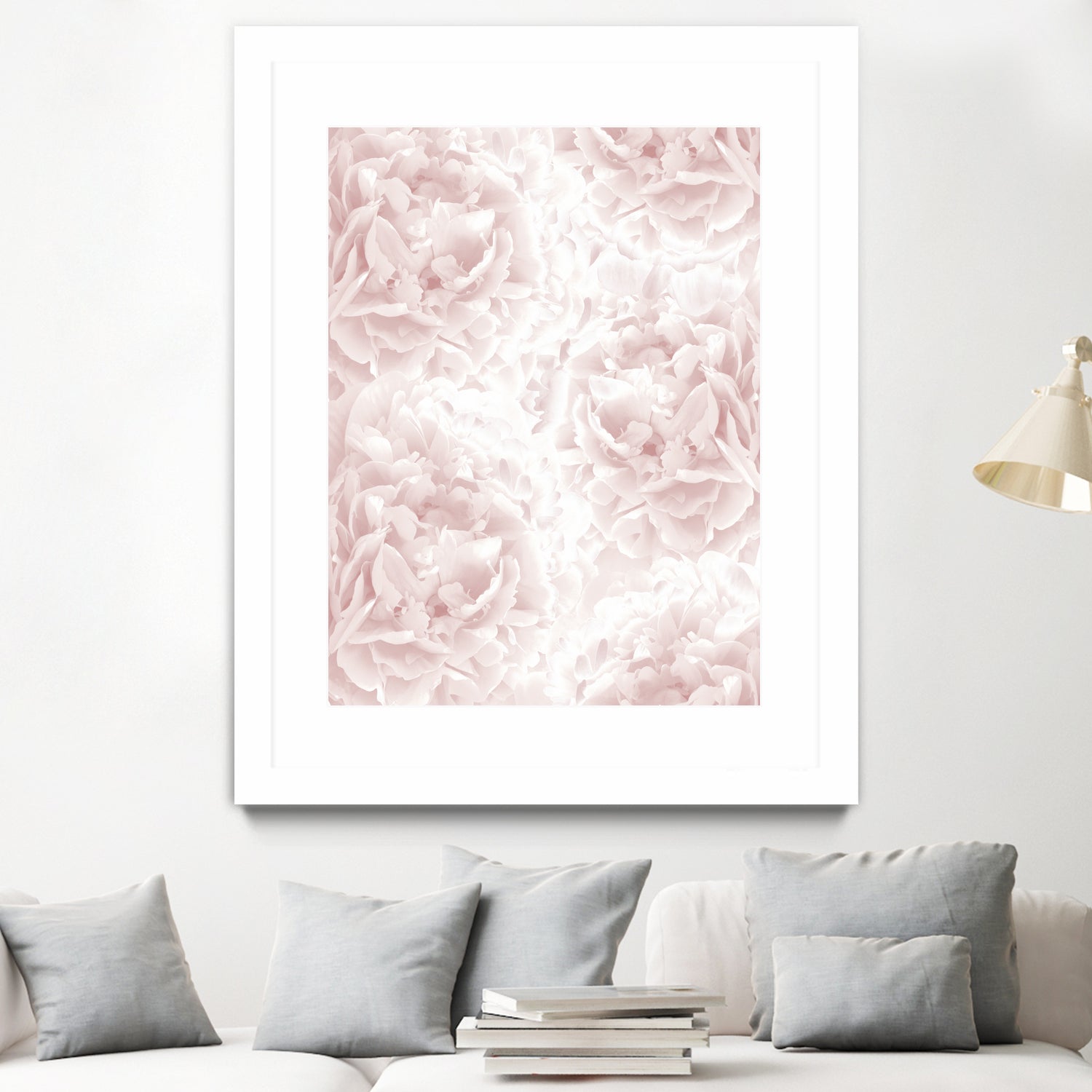 Blush Rose Peonies Dream #1 #floral #decor #art by Anita & Bella Jantz on GIANT ART - pink photo illustration