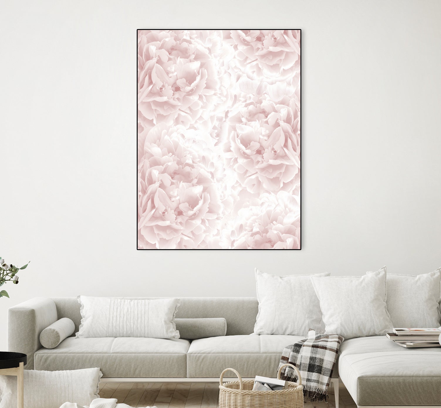 Blush Rose Peonies Dream #1 #floral #decor #art by Anita & Bella Jantz on GIANT ART - pink photo illustration