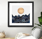 Waves 1 by Elisabeth Fredriksson on GIANT ART - blue digital painting