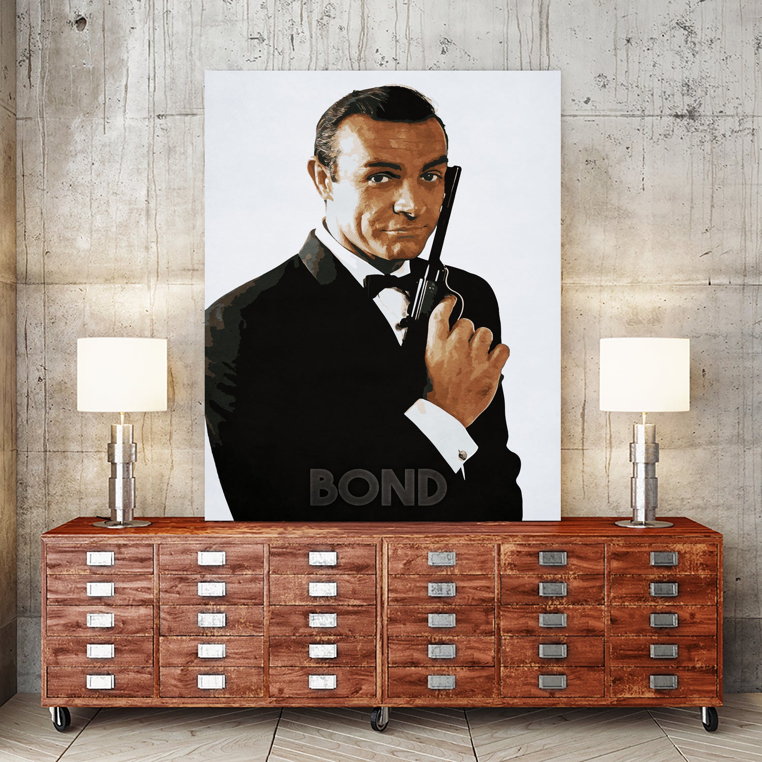 Bond by Durro Art on GIANT ART - gray character design