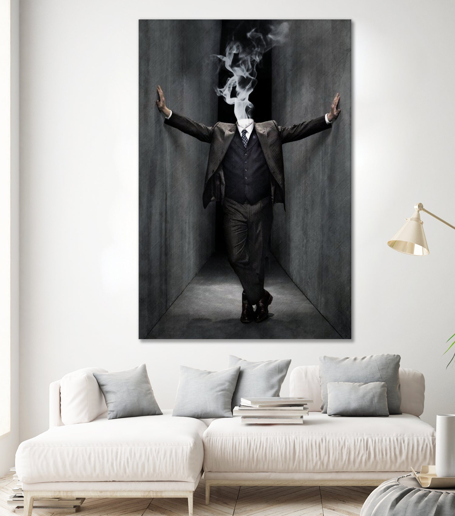 Walls ... by Menelaos Trompoukis on GIANT ART - gray digital painting