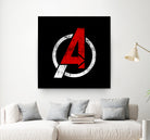 Avengers 4 by Anton Kalinichev on GIANT ART - red digital drawing