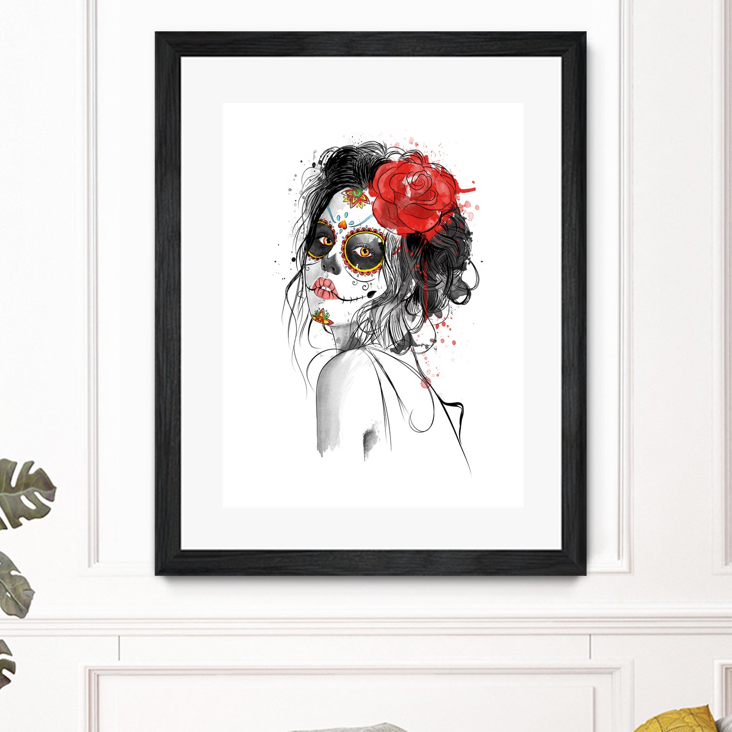 Dia de los Muertos by Antonio Camarena on GIANT ART - white digital painting