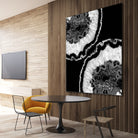 Gray Black White Agate Glitter Glamor #7 #gem #decor #art by Anita & Bella Jantz on GIANT ART - black photo illustration