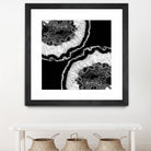 Gray Black White Agate Glitter Glamor #7 #gem #decor #art by Anita & Bella Jantz on GIANT ART - black photo illustration