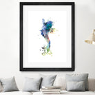 Koi Fish by Monn Print on GIANT ART - white digital painting