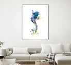 Koi Fish by Monn Print on GIANT ART - white digital painting