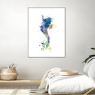 Koi Fish by Monn Print on GIANT ART - white digital painting