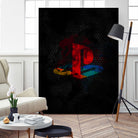 PlayStation dark splatter by Jurijs Permanickis on GIANT ART - black digital painting