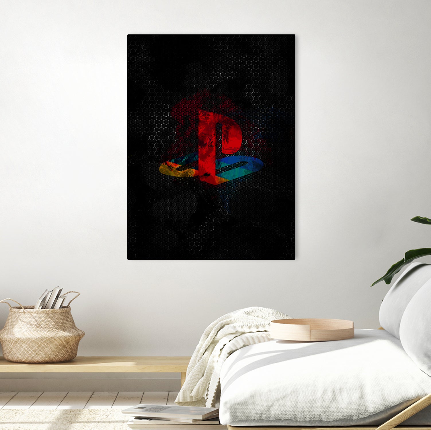 PlayStation dark splatter by Jurijs Permanickis on GIANT ART - black digital painting