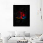 PlayStation dark splatter by Jurijs Permanickis on GIANT ART - black digital painting