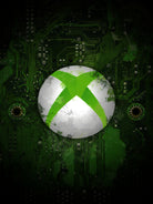 Xbox dark splatter by Jurijs Permanickis on GIANT ART - green digital painting