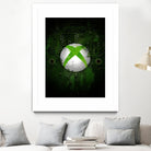 Xbox dark splatter by Jurijs Permanickis on GIANT ART - green digital painting