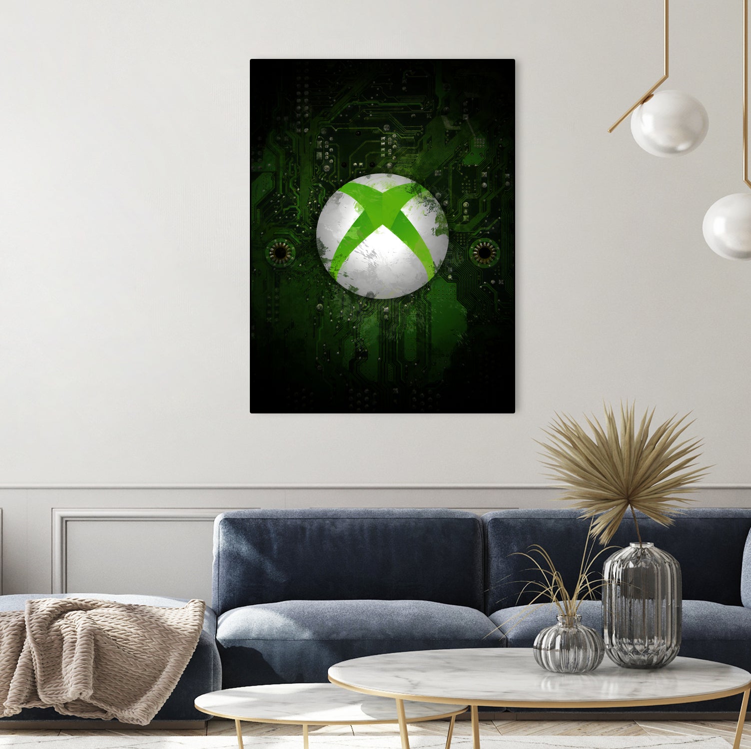 Xbox dark splatter by Jurijs Permanickis on GIANT ART - green digital painting