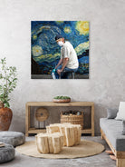 Street Art (Van Gogh) by Mehmet Geren on GIANT ART - blue photo manipulation