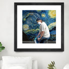 Street Art (Van Gogh) by Mehmet Geren on GIANT ART - blue photo manipulation