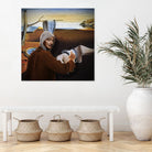 Street Art (Salvador Dali) by Mehmet Geren on GIANT ART - brown photo manipulation