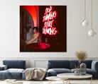 Stop Thinking, Start Drinking! by Mehmet Geren on GIANT ART - red photo manipulation