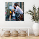 Pearl Earring Girl by Mehmet Geren on GIANT ART - blue photo manipulation