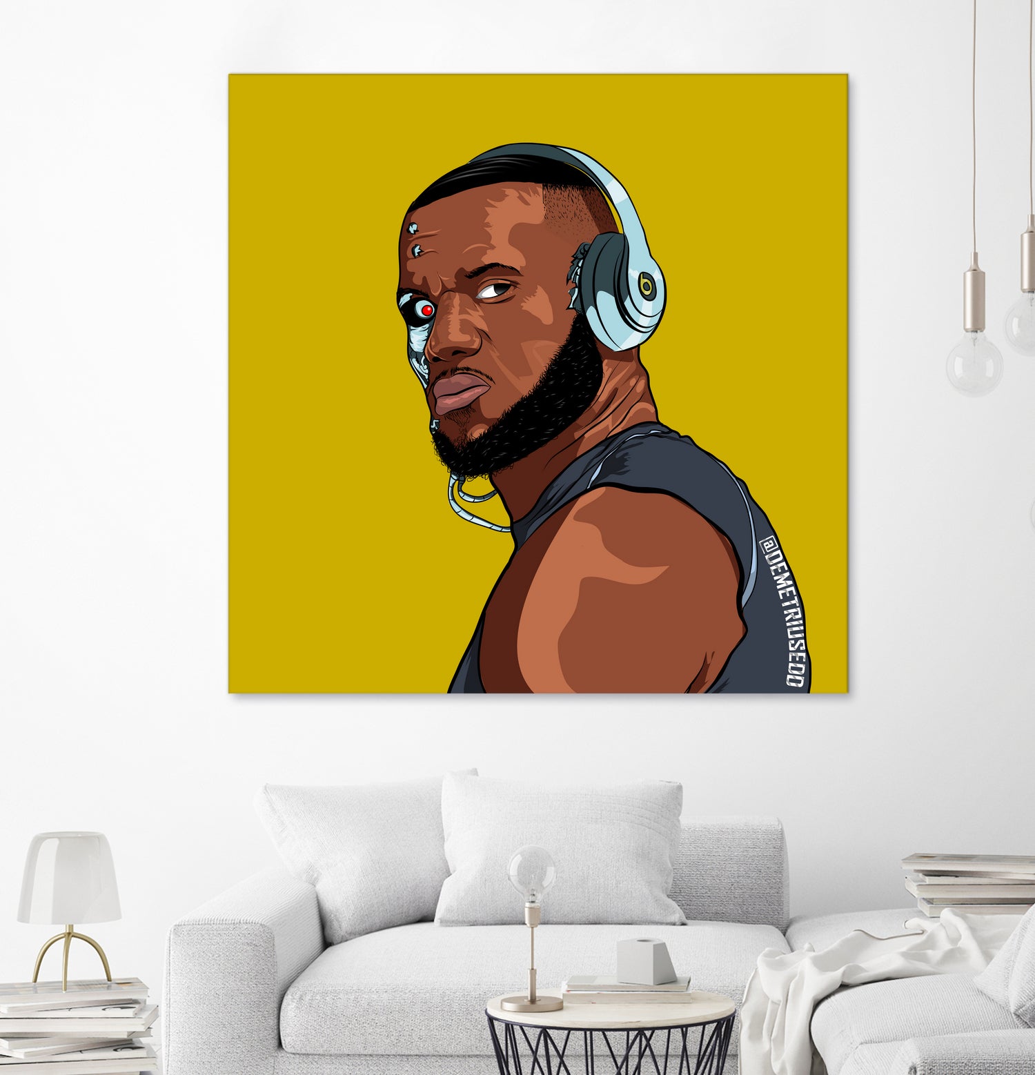 lebronjames by Ed Demetrius on GIANT ART - black digital drawing