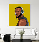 lebronjames by Ed Demetrius on GIANT ART - black digital drawing