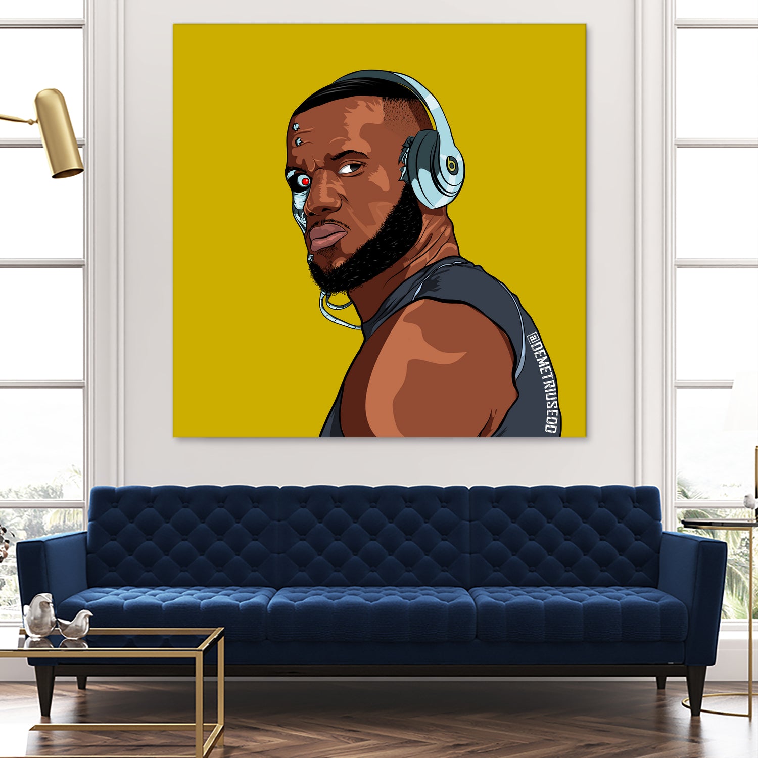 lebronjames by Ed Demetrius on GIANT ART - black digital drawing