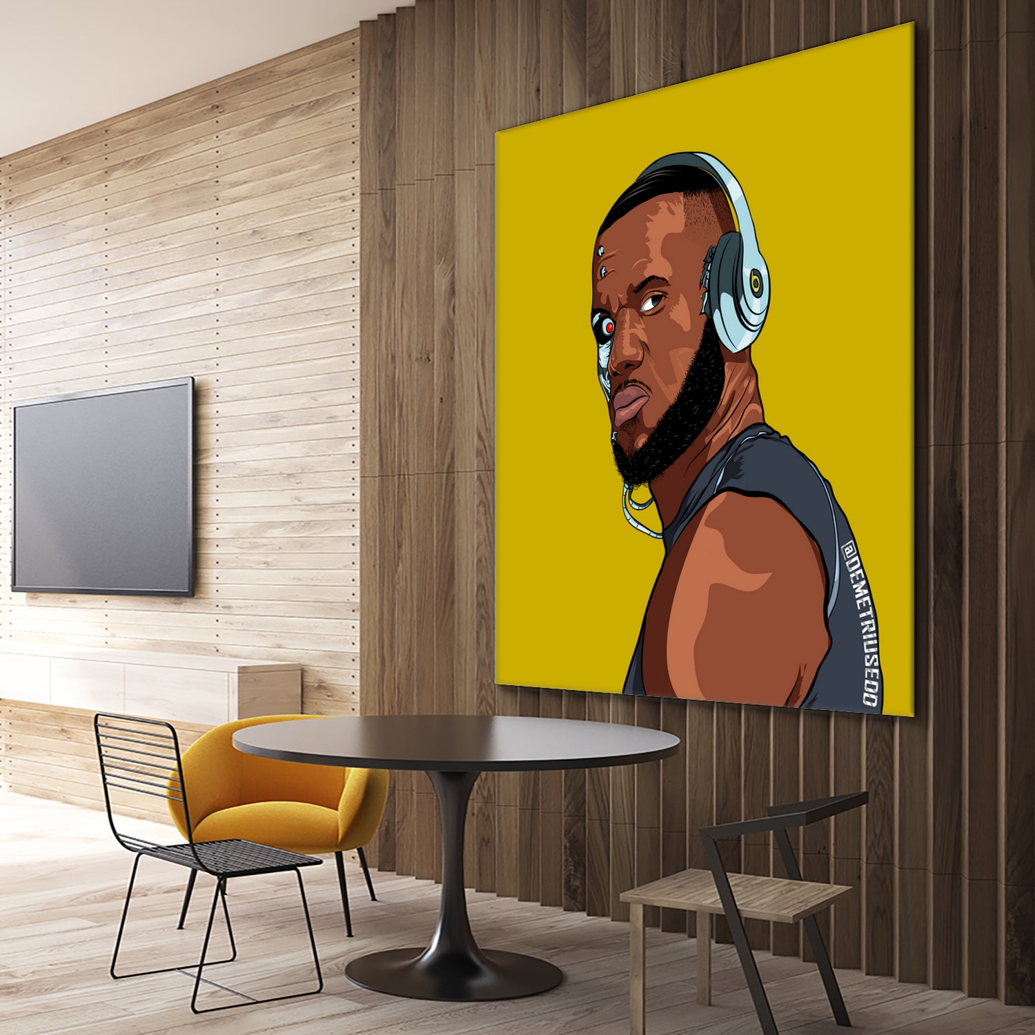 lebronjames by Ed Demetrius on GIANT ART - black digital drawing