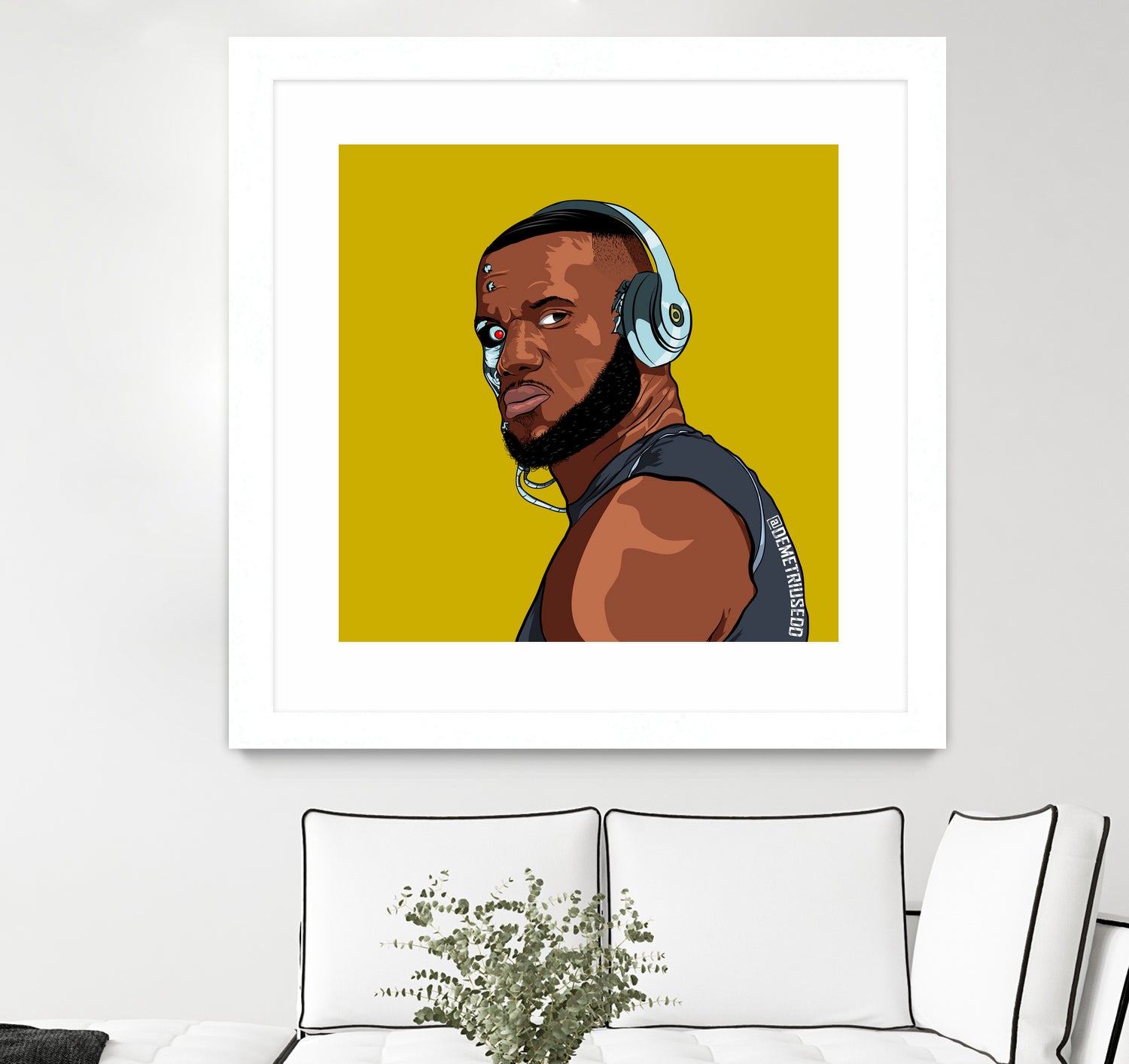 lebronjames by Ed Demetrius on GIANT ART - black digital drawing