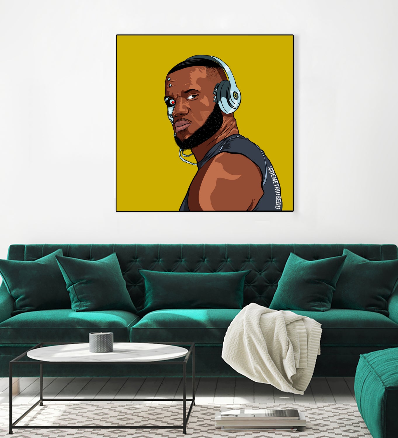 lebronjames by Ed Demetrius on GIANT ART - black digital drawing