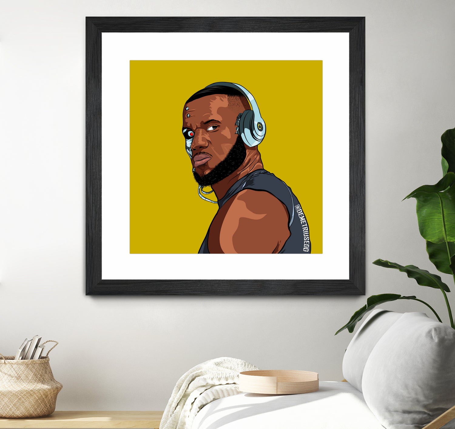 lebronjames by Ed Demetrius on GIANT ART - black digital drawing