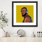 lebronjames by Ed Demetrius on GIANT ART - black digital drawing