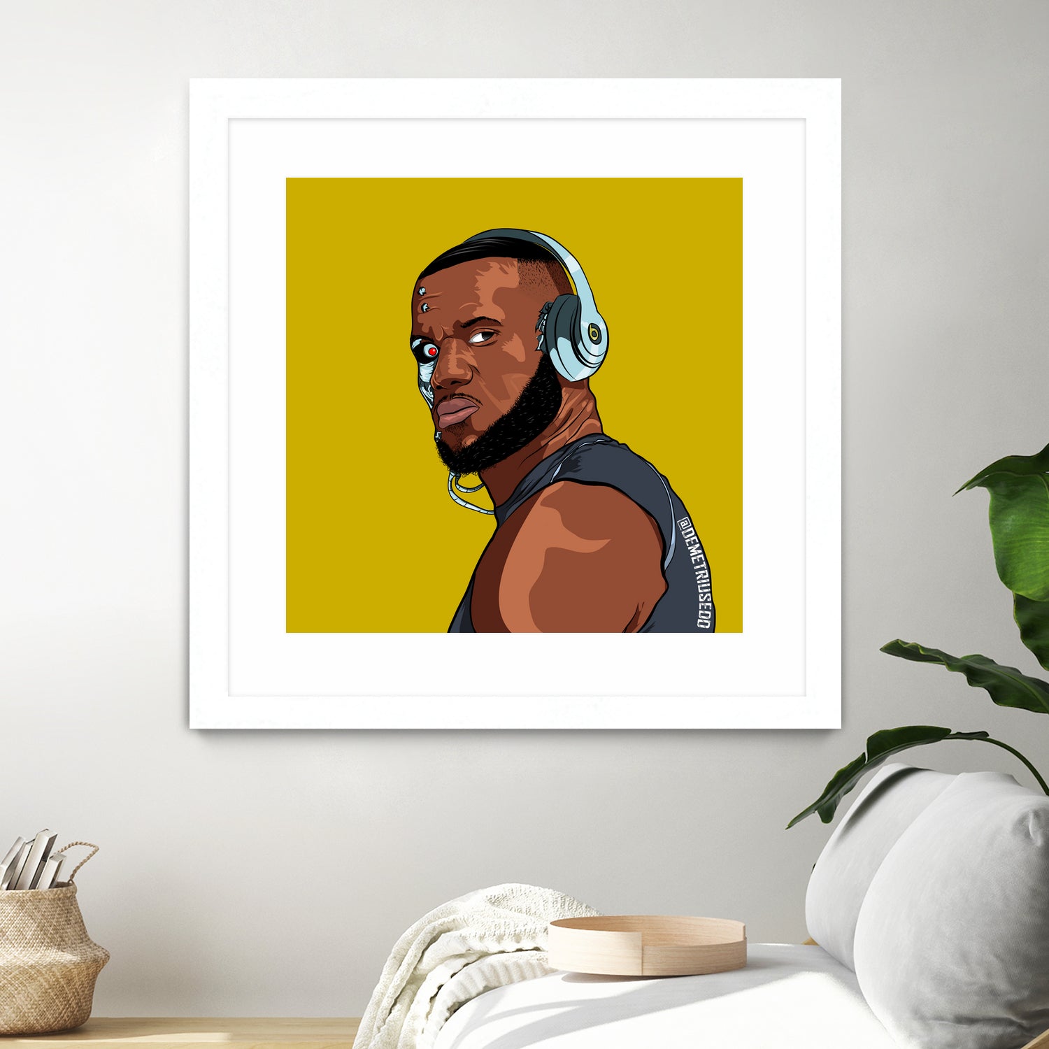 lebronjames by Ed Demetrius on GIANT ART - black digital drawing