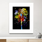 Palm Tree by Daniel Janda on GIANT ART - black mixed media