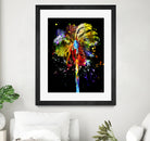 Palm Tree by Daniel Janda on GIANT ART - black mixed media