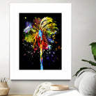 Palm Tree by Daniel Janda on GIANT ART - black mixed media