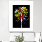 Palm Tree by Daniel Janda on GIANT ART - black mixed media