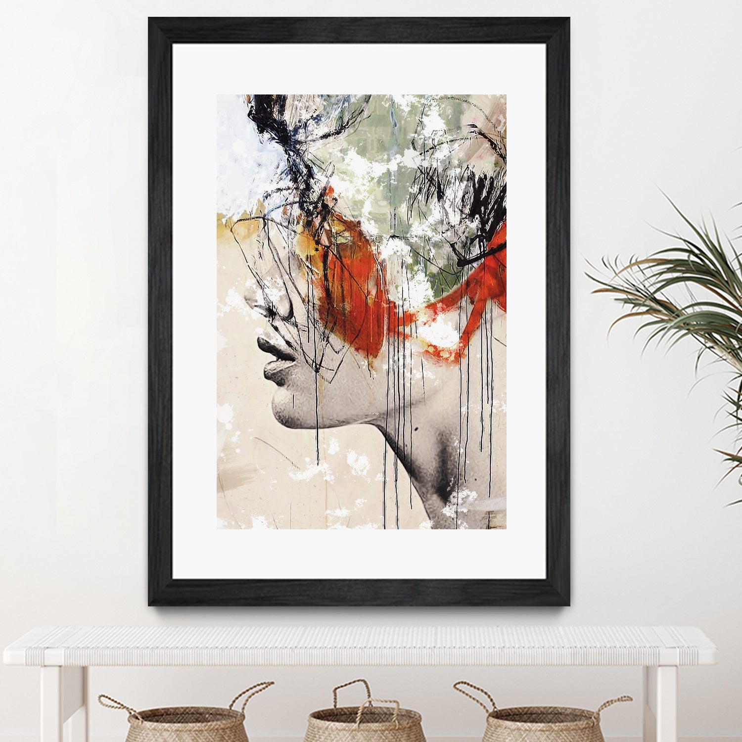 Abstract deconstruction ... by Menelaos Trompoukis on GIANT ART - orange digital painting