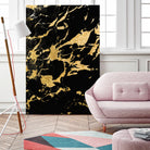 Black Marble Gold Glam #2 #decor #art by Anita & Bella Jantz on GIANT ART - black photo illustration