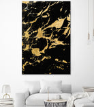 Black Marble Gold Glam #2 #decor #art by Anita & Bella Jantz on GIANT ART - black photo illustration