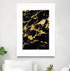 Black Marble Gold Glam #2 #decor #art by Anita & Bella Jantz on GIANT ART - black photo illustration