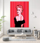 Madonna | Pop Art by William Cuccio on GIANT ART - pink digital painting