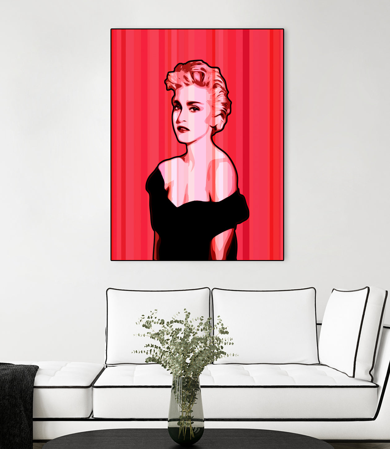 Madonna | Pop Art by William Cuccio on GIANT ART - pink digital painting