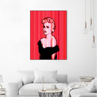 Madonna | Pop Art by William Cuccio on GIANT ART - pink digital painting