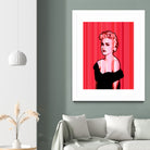 Madonna | Pop Art by William Cuccio on GIANT ART - pink digital painting