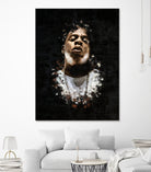 Jay-Z Splatter Painting by Jurijs Permanickis on GIANT ART - black digital painting