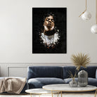 Jay-Z Splatter Painting by Jurijs Permanickis on GIANT ART - black digital painting