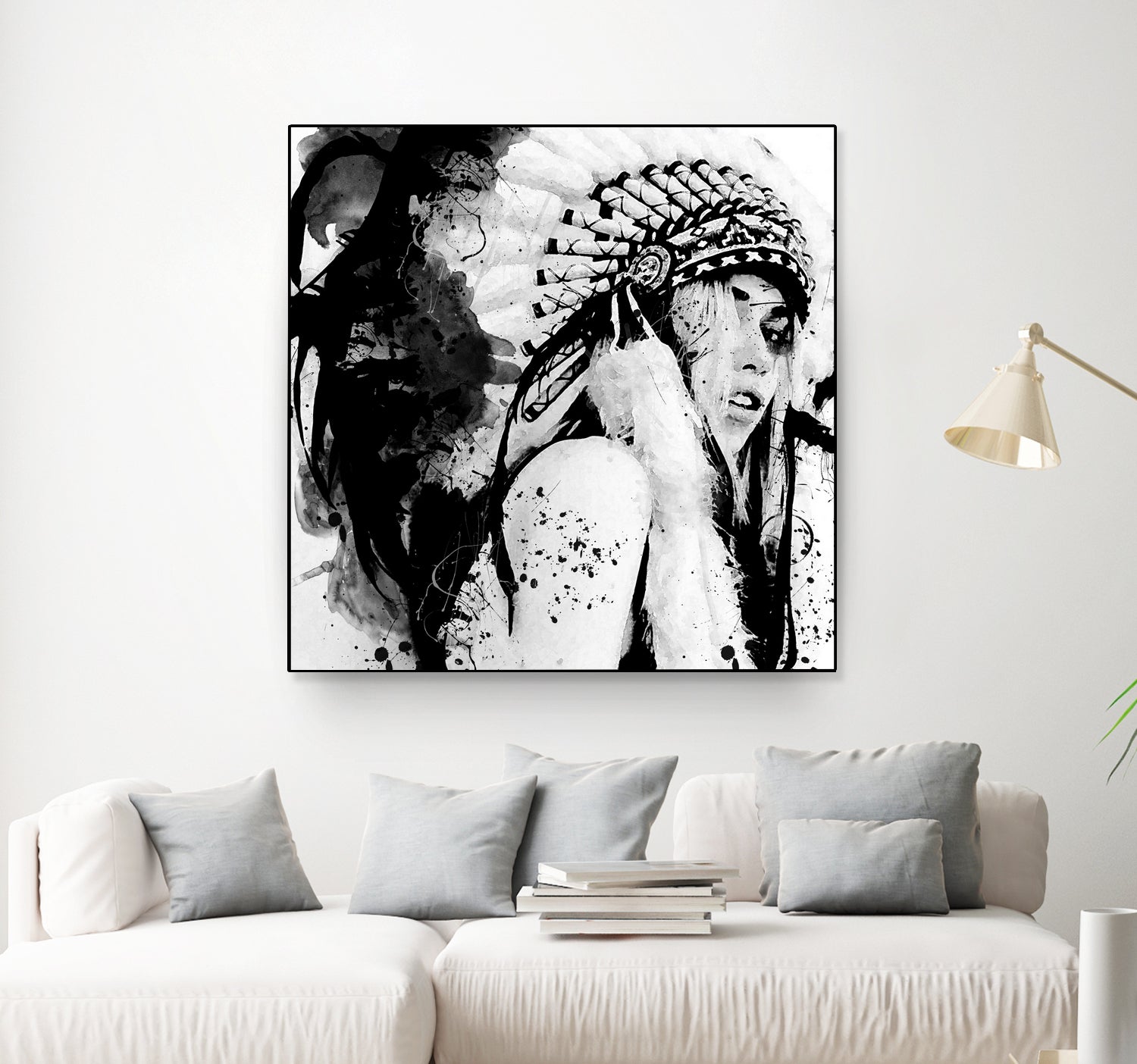 native 2 by David Haddock on GIANT ART - black digital painting