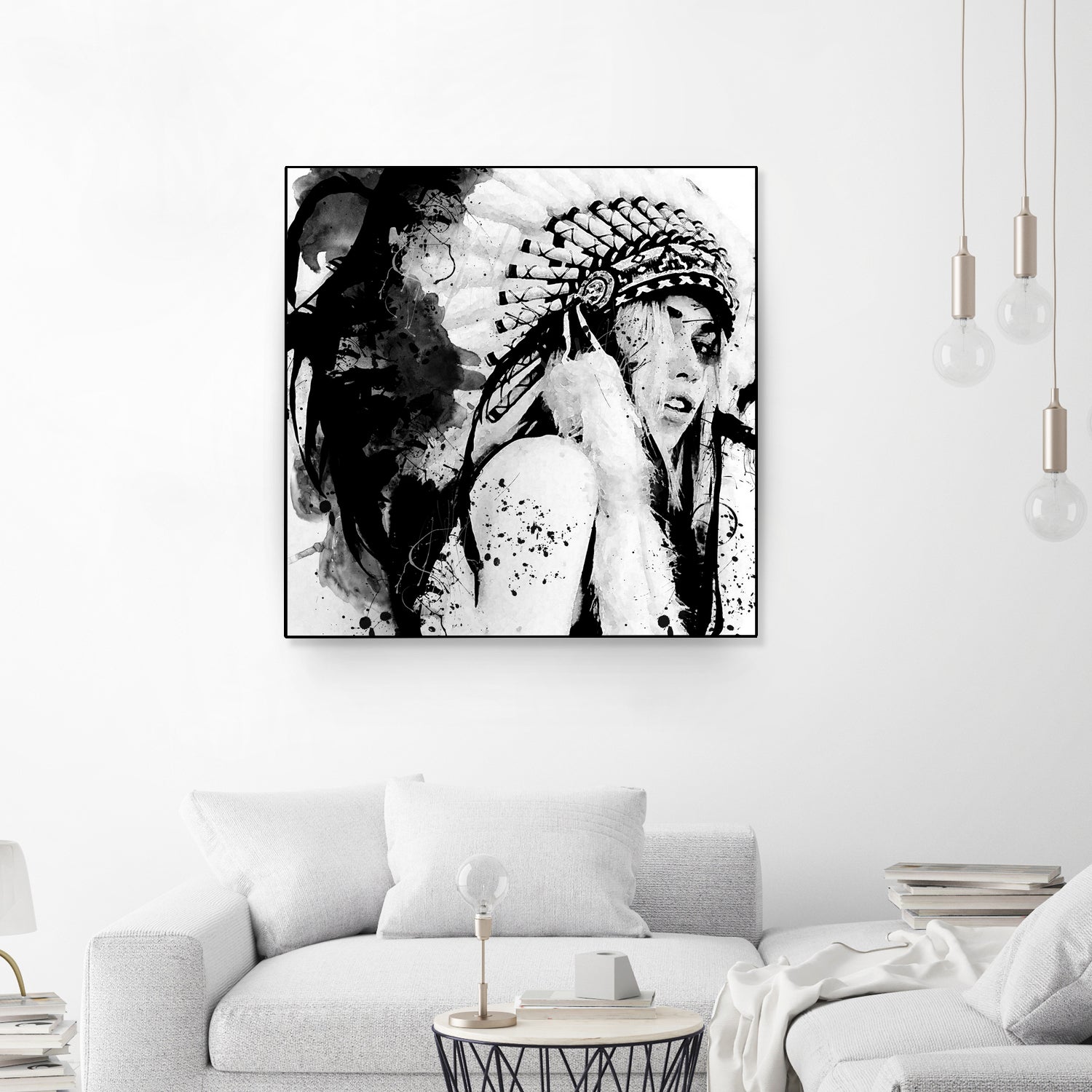 native 2 by David Haddock on GIANT ART - black digital painting