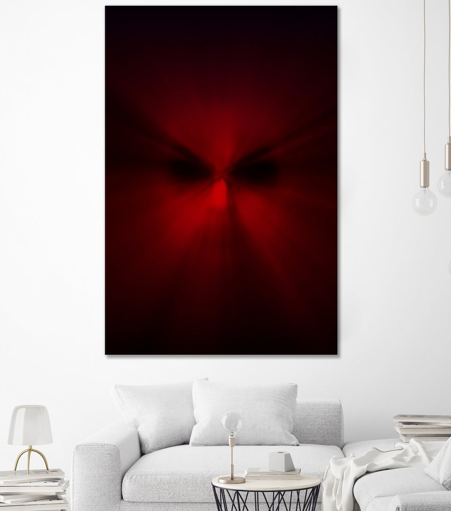 Blood Light by Anton Kalinichev on GIANT ART - red digital painting