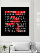 Stay Original by Mariana Angelova on GIANT ART - black typography